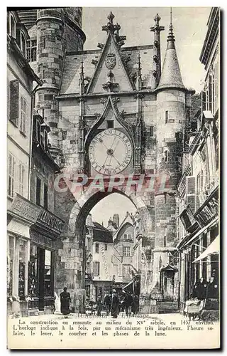Cartes postales Auxerre L'horloge