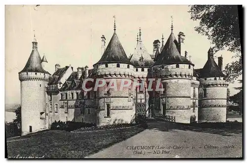 Cartes postales Chaumont Chateau Entree