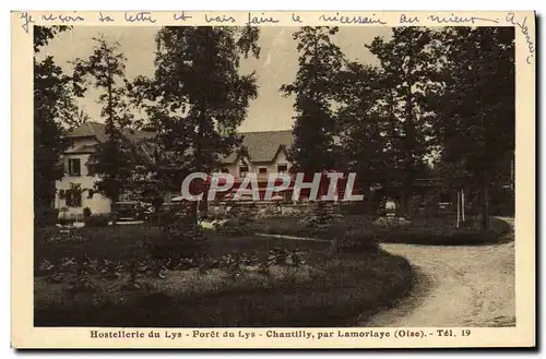 Cartes postales Chantilly Par Lamorlaye Hostellerie du Lys Foret du Lys