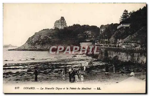 Ansichtskarte AK Dinard Le Nouvelle Digue Et La Pointe Du Moulinet