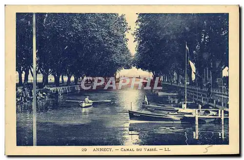 Ansichtskarte AK Annecy Canal Du Vasse