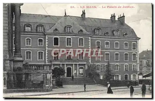 Cartes postales Le Mans Le Palais De Justice