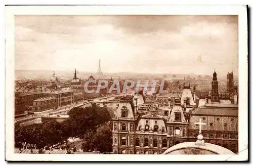 Ansichtskarte AK Paris Panorama des Huit ponts