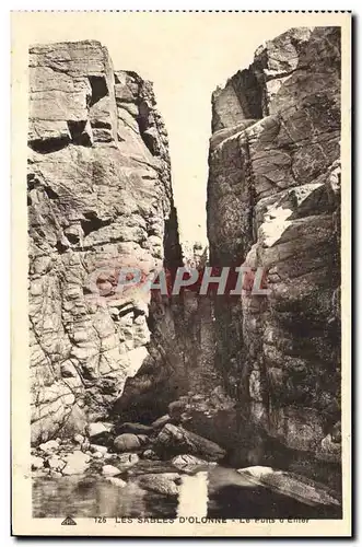 Cartes postales Les Sables D'Olonne Le Puits d'enfer