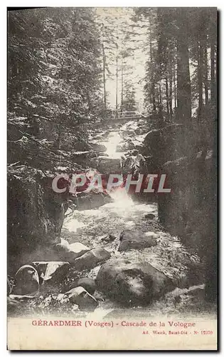 Cartes postales Gerardmer Cascade de la Vologne