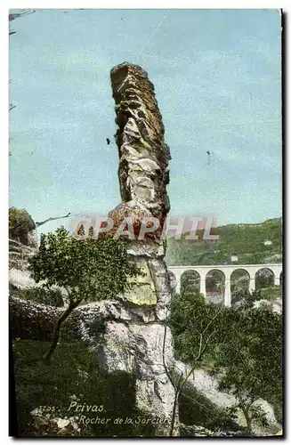 Cartes postales Privas Rocher de la Sorciere