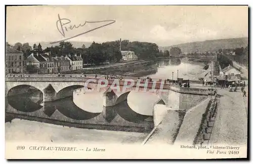 Cartes postales Chateau Thierry La Marne