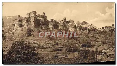 Ansichtskarte AK Vallee de la Dourbie Le village de Cantobre