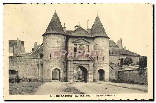 Cartes postales Besancon les Bains Porte Rivotte