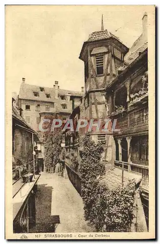 Cartes postales Strasbourg Cour du Corbeau