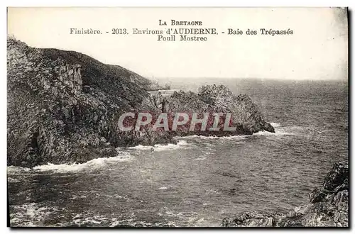 Cartes postales Environs d&#39Audierne Baie des Trepasses Poull Mostrec