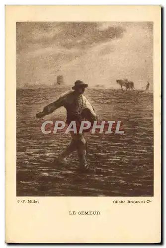 Cartes postales Le Semeur