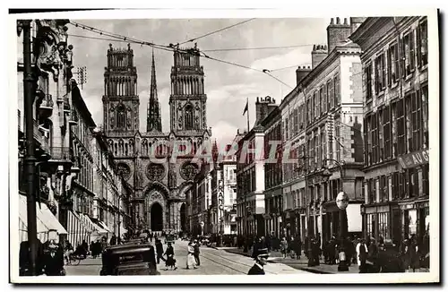 Cartes postales Orleans La Rue Jeanne d'Arc