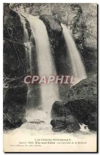 Cartes postales Vic Sur Cere La Cascade de la Roucole