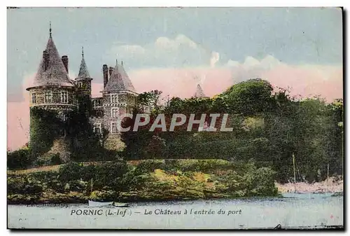 Cartes postales Pornic Le Chateau a l'entree du Port