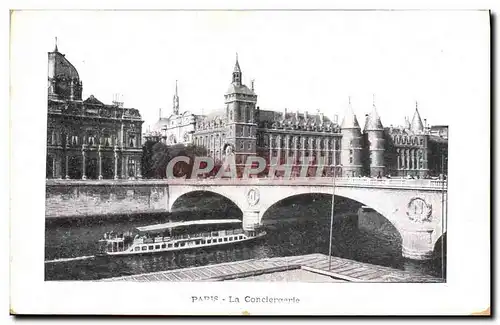 Cartes postales Paris La Conciergerie