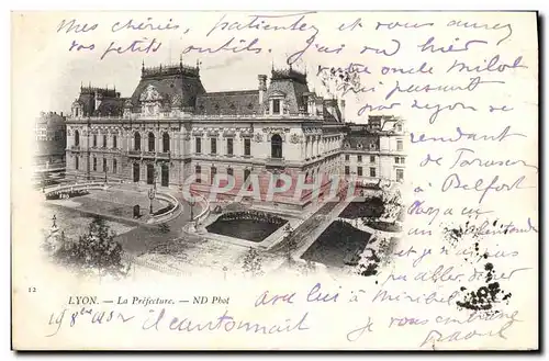 Cartes postales Lyon La Prefecture