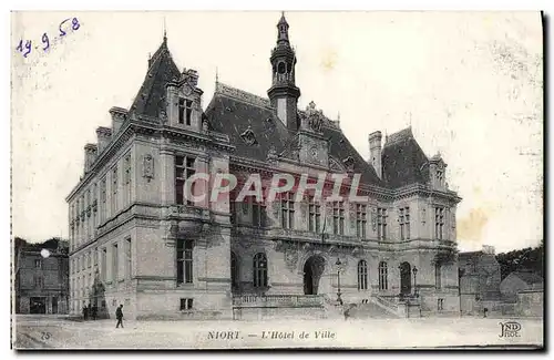 Cartes postales Niort L&#39Hotel de Ville