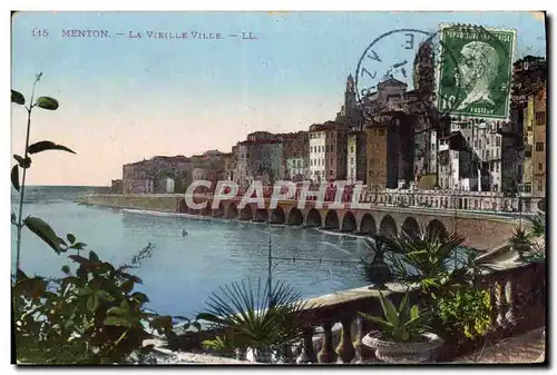 Cartes postales Menton La Vieille Ville