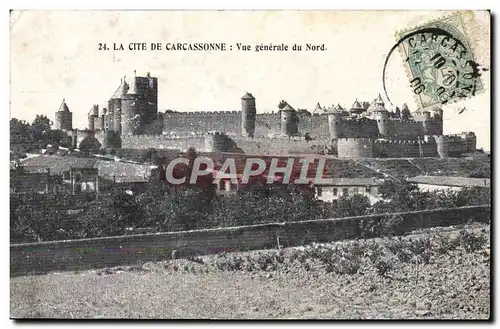 Cartes postales La Cite De Carcassonne Vue Generale