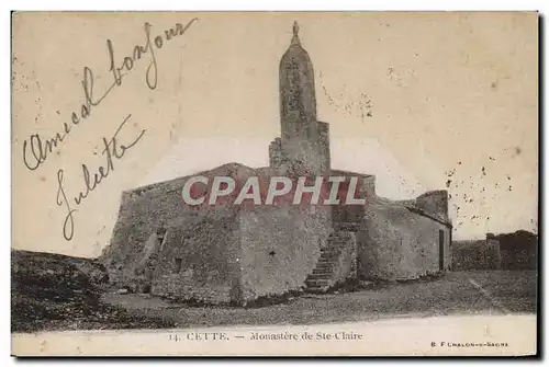 Cartes postales Cette Monastere de Ste Claire