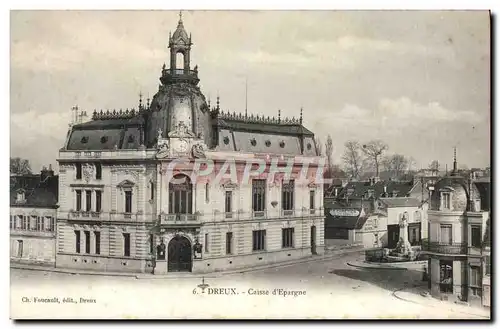 Cartes postales Dreux Caisse d&#39Epargne Banque