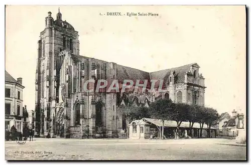 Cartes postales Dreux Eglise Saint Pierre