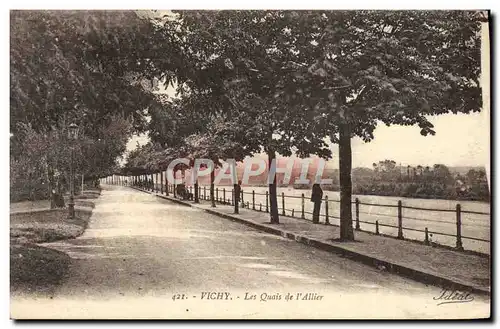 Cartes postales Vichy Les Quais de L'Allier