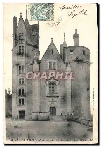 Cartes postales Montreuil Bellay Le Cheteau