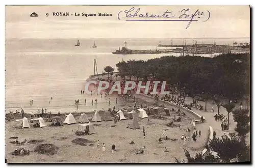 Cartes postales Royan Le Square Botton