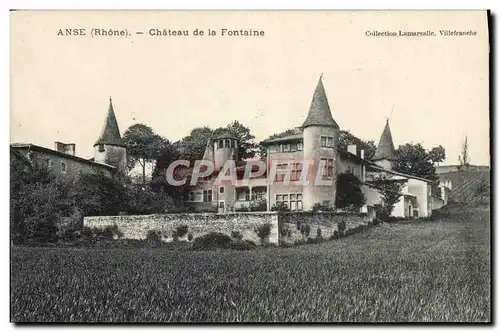 Cartes postales Anse Chateau de la Fontaine