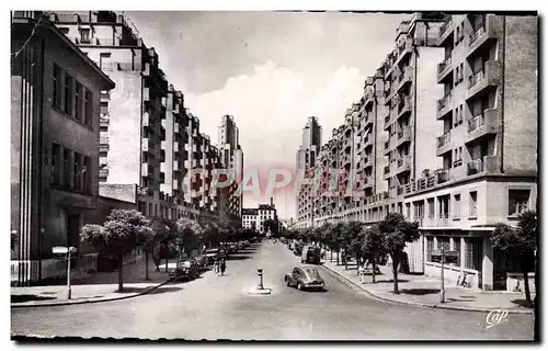 Moderne Karte Lyon Villeurbanne Avenue Henri Barbusse