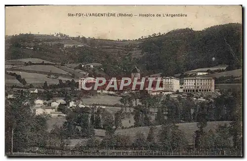 Cartes postales Ste Foy L'Argentiere Hospice de L'Argentiere