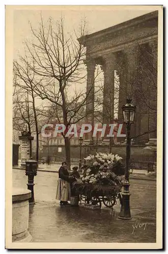 Ansichtskarte AK Paris En Flanant Marchande de Fleurs