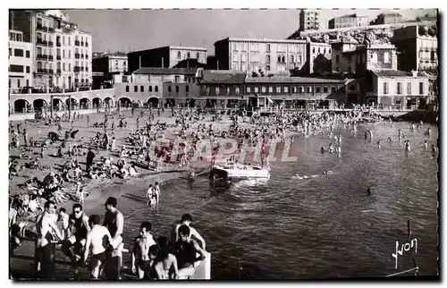 Cartes postales moderne Marseille Plage Des Catalans