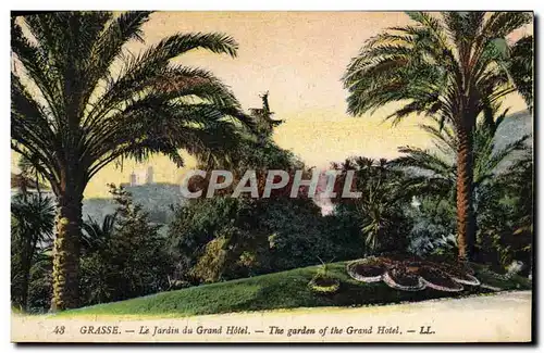 Cartes postales Grasse Le Jardin du Grand Hotel