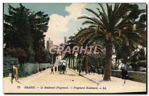 Ansichtskarte AK Grasse Le Boulevard Fragonard