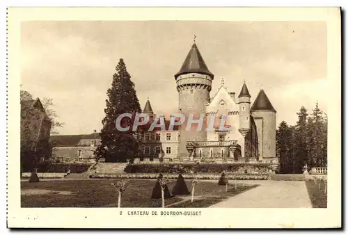 Cartes postales Chateau De Bourbon Busset