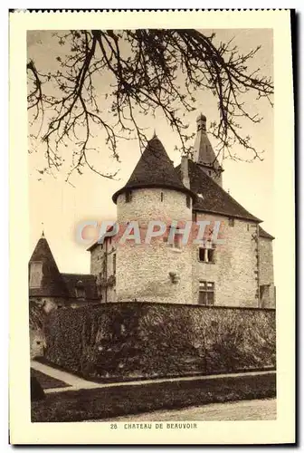 Cartes postales Chateau De Beauvoir