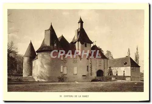 Cartes postales Chateau De La Foret