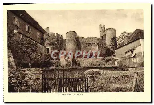 Cartes postales Chateau De Billy