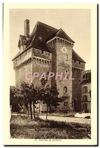 Cartes postales Chateau De Gayette