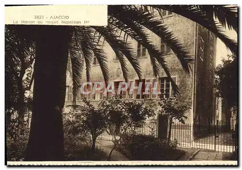 Cartes postales Ajaccio La Maison Ou Naquit Napoleon 1er