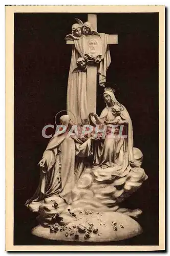 Ansichtskarte AK La Chapelle Des Carmelites De Lisieux Groupe Sculpte dominant le maitre autel