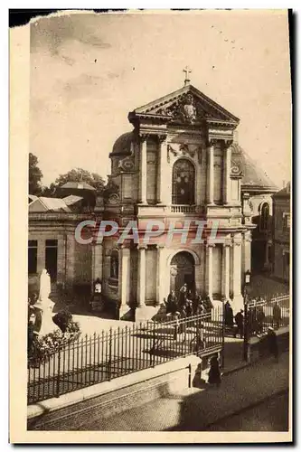 Ansichtskarte AK La Chapelle Des Carmelites De Lisieux La facade