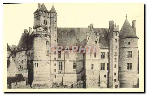 Ansichtskarte AK Bourges Palais De Jacques Coeur Facade Sud Ouest