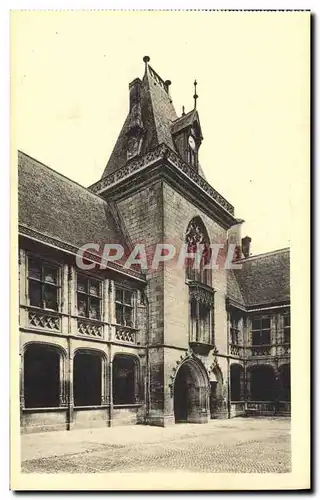 Ansichtskarte AK Bourges Palais De Jacques Coeur La chapelle