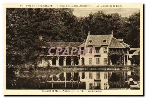 Ansichtskarte AK Versailles Hameau De Marie Antoinette La maison de la reine