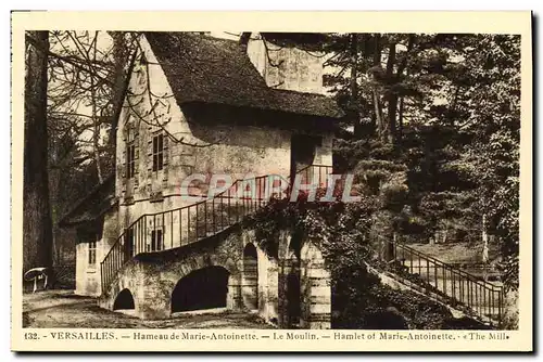 Ansichtskarte AK Versailles Hameau De Marie Antoinette Le moulin