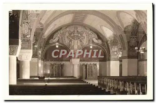 Ansichtskarte AK La Basilique De Lisieux La crypte Marthex et mosaique de la Sainte Trinite